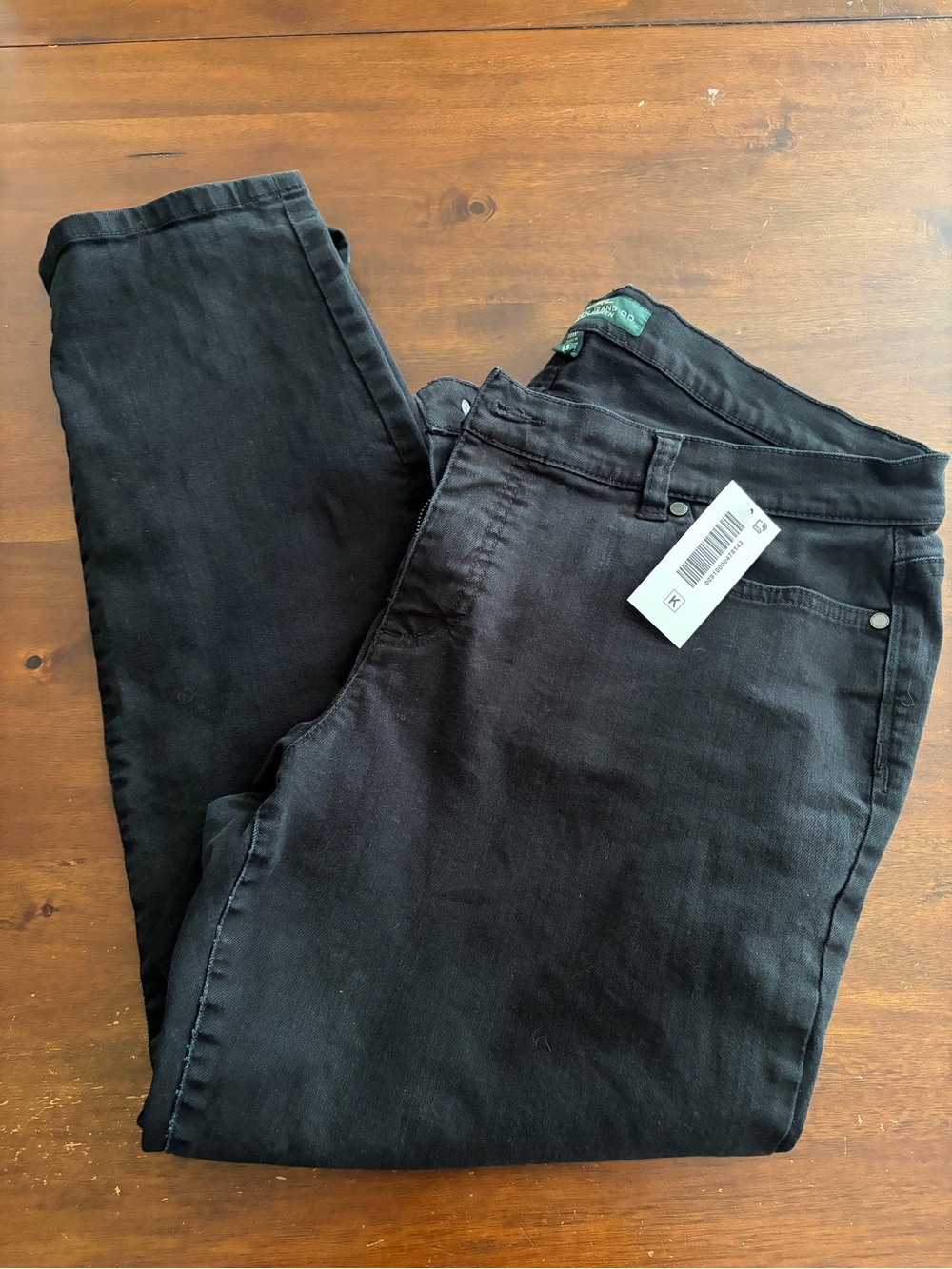 Women’s Ralph Lauren Black Jeans - Classic Slim Fit